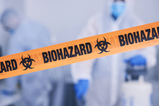 Professional Infectious Disease Decontamination technician working in Quinault, WA